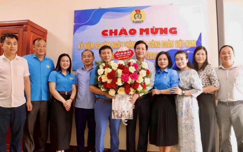 Huyện Kỳ Anh: Nhiều hoạt động thiết thực nhân kỷ niệm 95 năm ngày thành lập Công đoàn Việt Nam